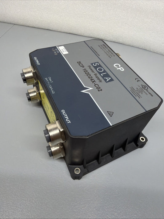 SOLA SCP 102D24X-C02 Dual Output Power Supply 24V 3.8A Industrial PSU (1.3.3)