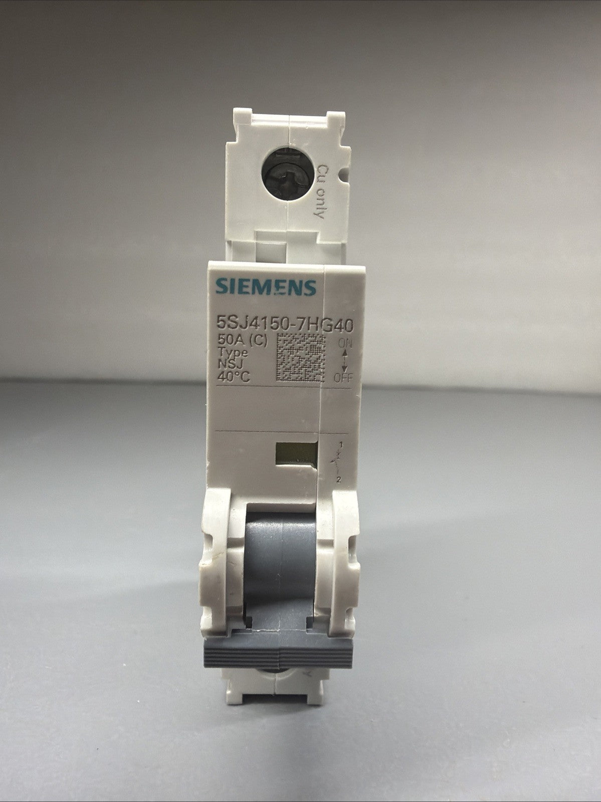 Siemens 5SJ4150-7HG40 SENTRON 4-Pole 50A Circuit Breaker Open Box (1.3.4)