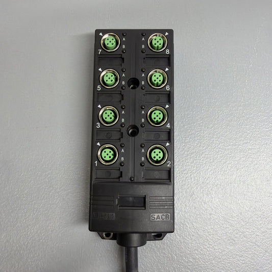 Phoenix Contact 1517178 SACB-8/8-L M12 8-Port Distribution Box Cut Cable (1.4.3)