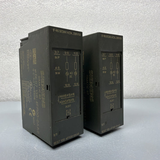Siemens 6ES7138-4FR00-0AA0 SIMATIC ET 200S Relay Module New Open Box (1.4.2B)