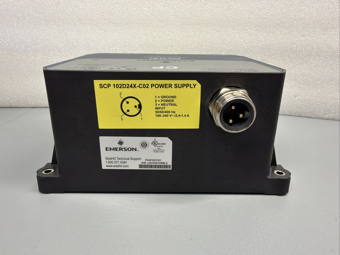 Emerson SolaHD SCP 102D24X-C02 Industrial Power Supply New Without Box (1.3.1)