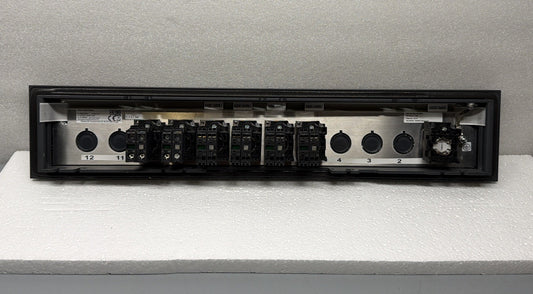 Siemens 6FC5247-0AA43-1AA0 SINUMERIK Panel w/ Pushbuttons & Key Switch (1.2.4b)
