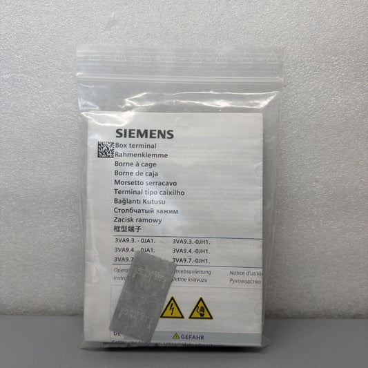 Siemens 3VA9133-0JA11 SENTRON 3VA4 3VA5 125A 3P Box Terminal Set New (1.4.2)