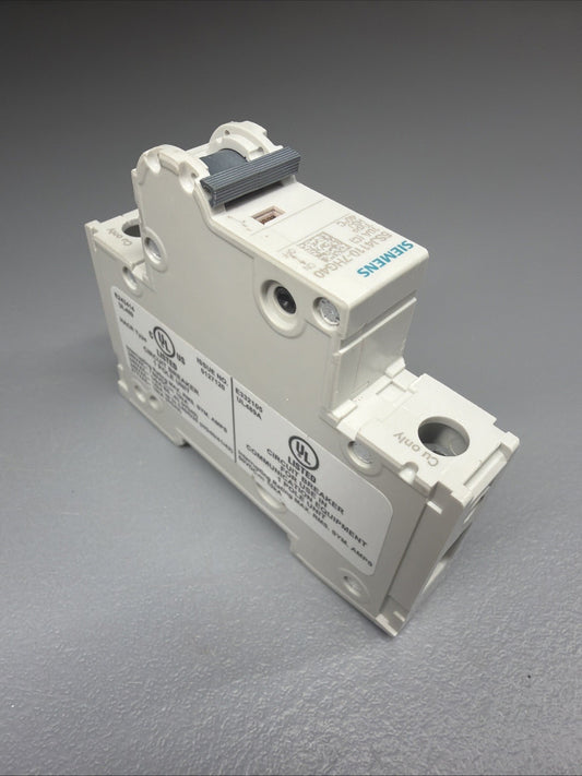 Siemens 5SJ4110-7HG40 SENTRON 4-Pole 10A Circuit Breaker Open Box (1.3.2b)
