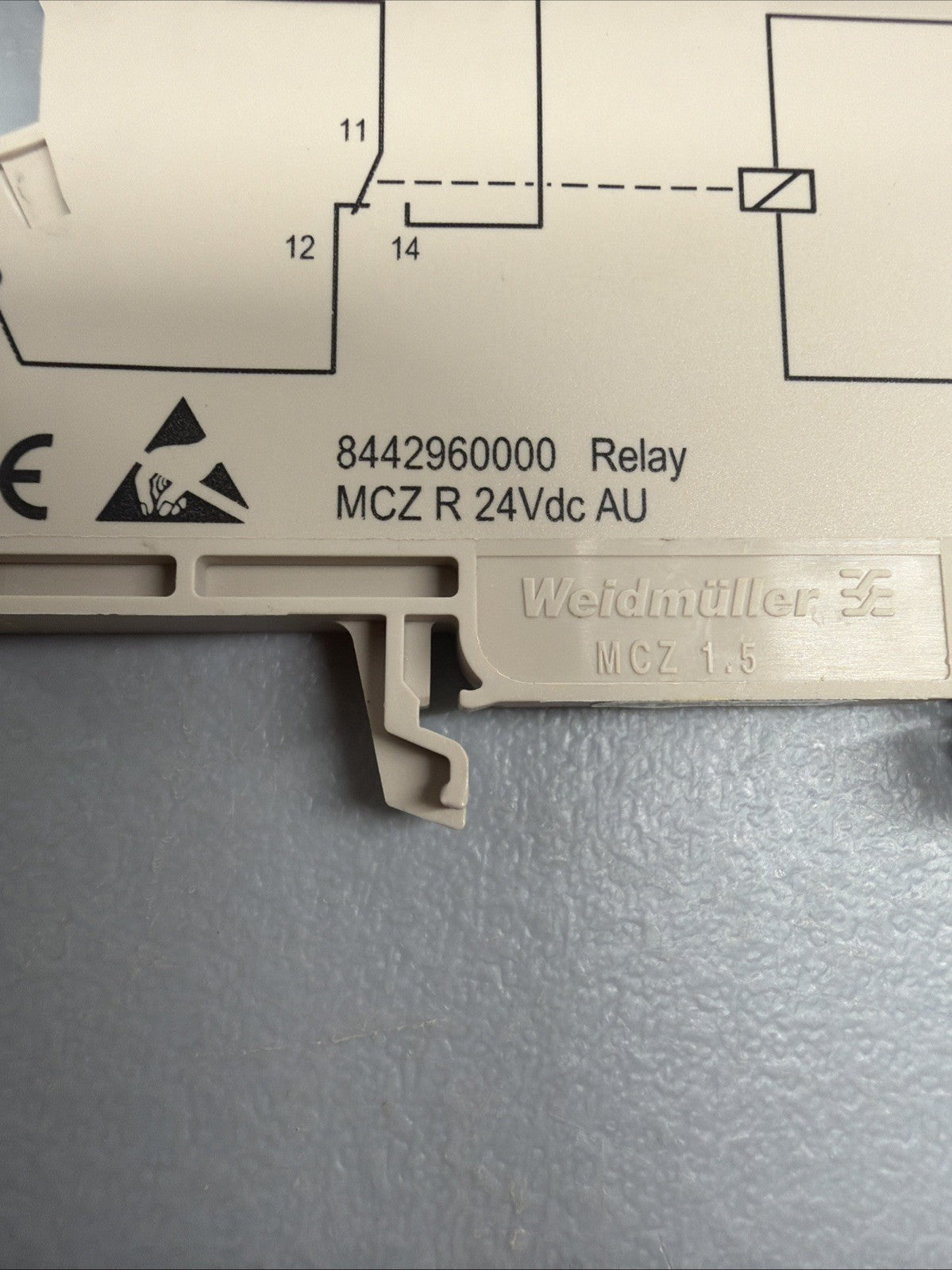 Weidmüller 8442960000 MCZ R 24VDC 5UAU Relay Module New Open Box (1.2.2)
