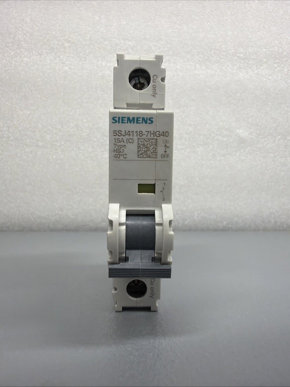 Siemens 5SJ4118-7HG40 Miniature Circuit Breaker MCB New Open Box (1.3.4B)