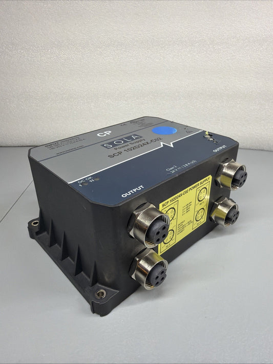 SOLA SCP 102D24X-C02 Dual Output Power Supply 24V 3.8A Industrial PSU (1.4.1)