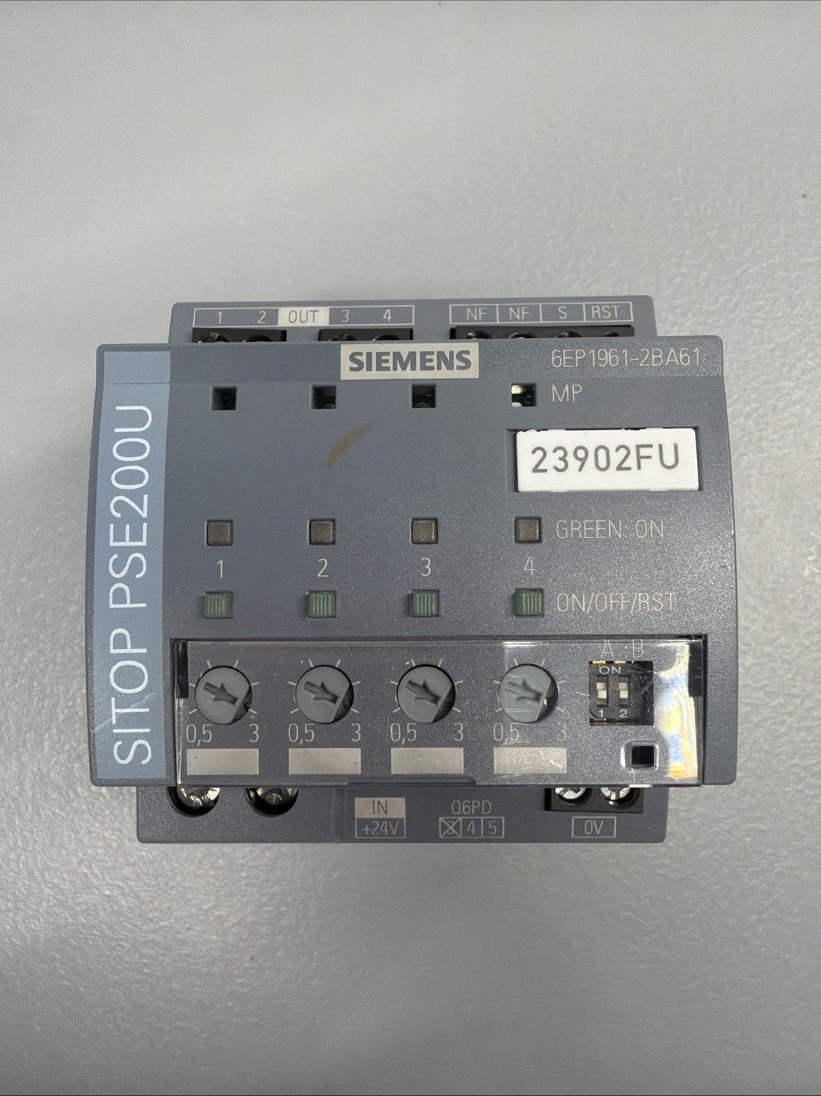 Siemens 6EP1961-2BA61 SITOP Select Power Module New Open Box (1.2.3)