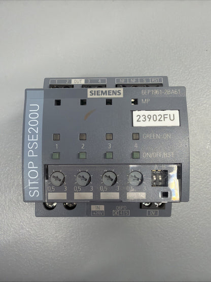 Siemens 6EP1961-2BA61 SITOP Select Power Module New Open Box (1.2.3)
