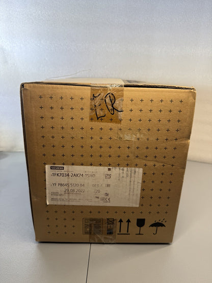 Siemens 1FK7034-2AK74-1SH0 SIMOTICS S Servo Motor NEW (1.1.4)