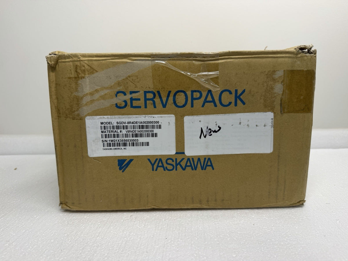 Yaskawa SGDV-8R4DE1A002000300 SERVOPACK Servo Drive w/ MP2600iec New in Box 123B