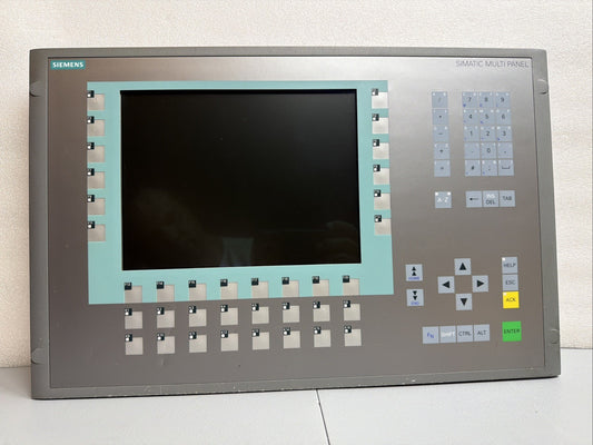 Siemens 6AV6643-0DD01-1AX1 SIMATIC MP277 Operator Panel Great Condition  (1.2.2)