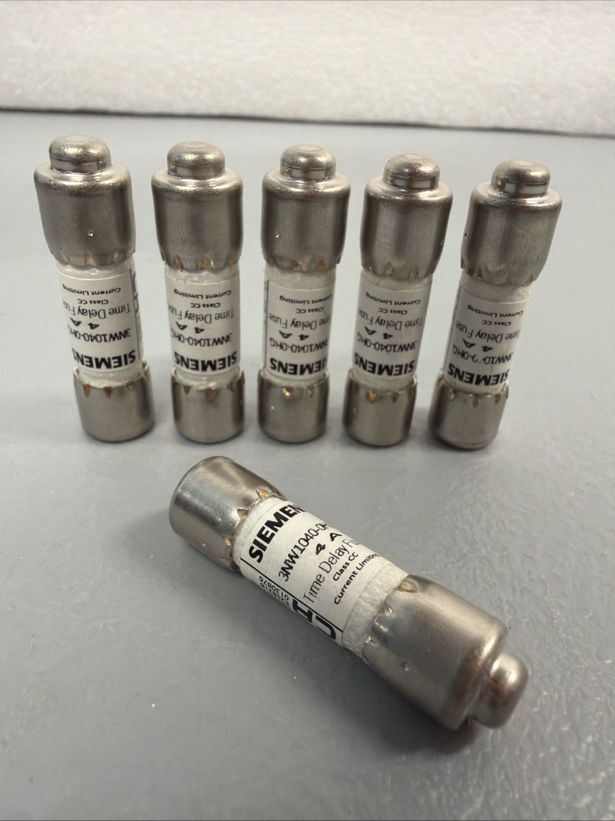 Siemens 3NW1040-0HG 4A Time Delay Fuse Class CC Current Limiting NEW O BOX (122)