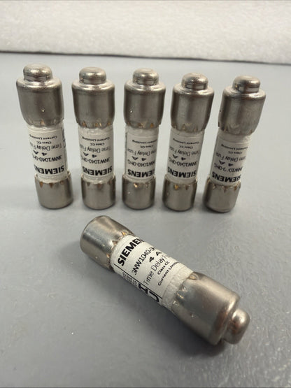 Siemens 3NW1040-0HG 4A Time Delay Fuse Class CC Current Limiting NEW O BOX (122)