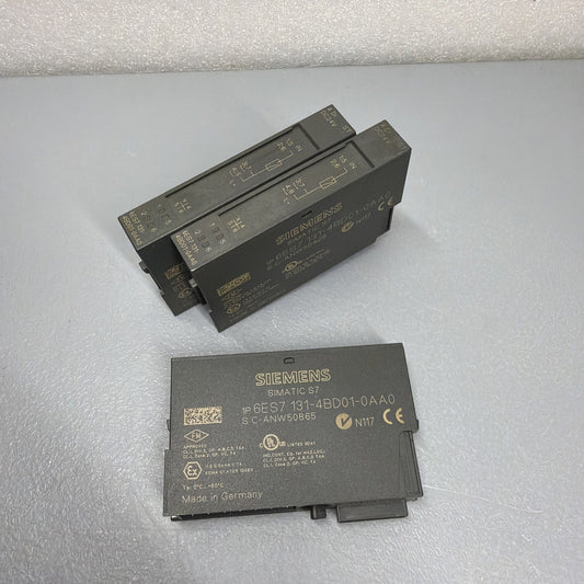 Siemens 6ES7131-4BD01-0AA0 ET 200S 4DI 24V DC Digital Input New Open Box (1.4.2)