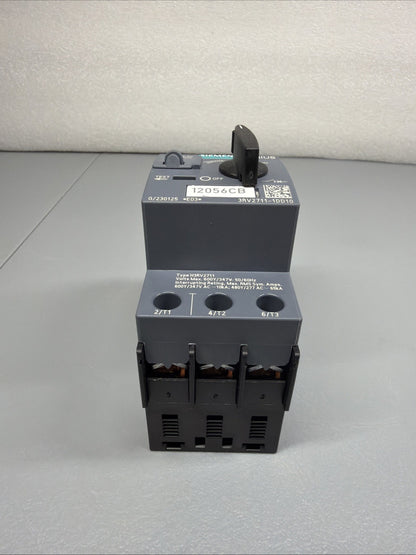 Siemens 3RV2711-1DD10 Motor Starter Protector Circuit Breaker New Open Box (141)