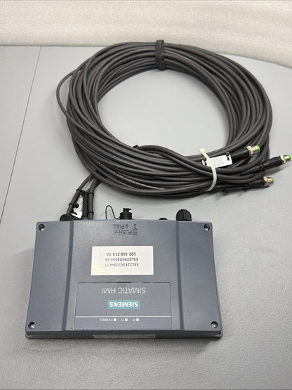 Siemens 6AV2125-2AE23-0AX0 SIMATIC HMI Connection Box w/ M12 Cables (1.1.3)