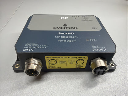 Emerson SolaHD SCP100S24X-CP1 24VDC 3.8A Power Supply New Open Box (1.3.4)