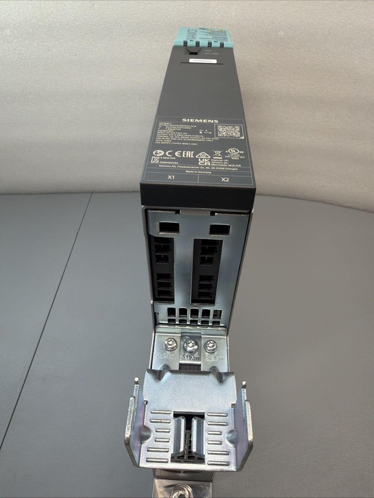 Siemens 6SL3120-2TE15-0AD0 SINAMICS S120 Double Motor Module New Open Box (154)
