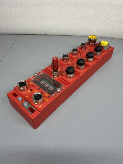 Molex TCDEC-8B4P-DYU-G8 Industrial I/O Distribution Module New Open Box  (1.2.1)