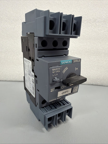 Siemens 3RV2711-1DD10 Motor Starter Protector Circuit Breaker New Open Box (122)