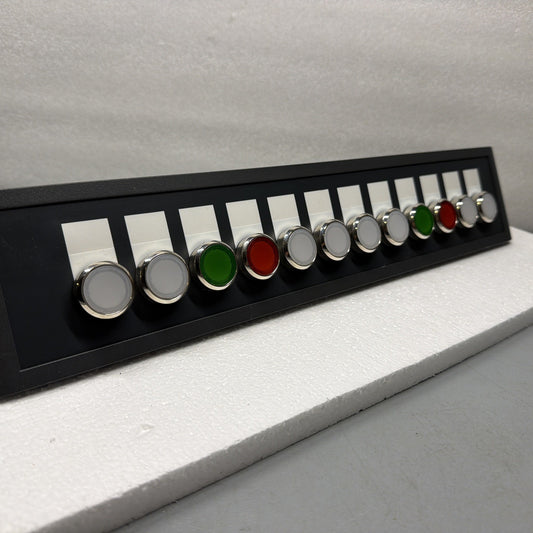 Siemens 6FC5247-0AA43-1AA0 SINUMERIK Panel w/ 12 Pushbuttons New Open Box 1.4.4b