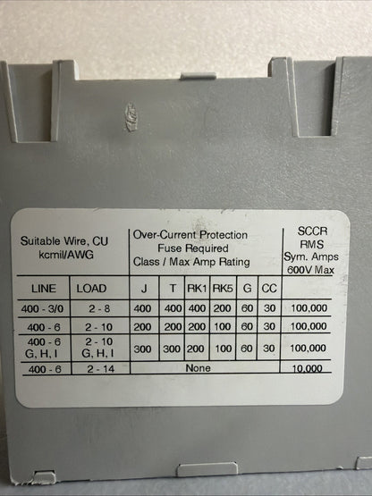 Allen-Bradley 1492-PDE1C183 Series A 335A 600V Distribution Block New Op.Box 142