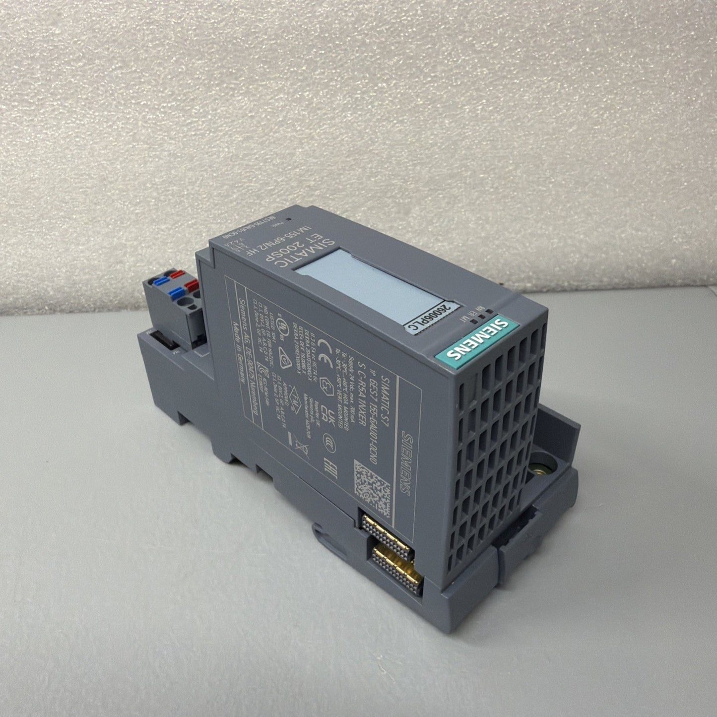 Siemens 6ES7155-6AU01-0CN0 Simatic ET 200SP -  New Unused Surplus (1.2.2b)