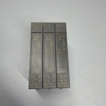 Siemens 6ES7131-4BD01-0AA0 ET 200S 4DI 24V DC Digital Input New Open Box (1.4.2)