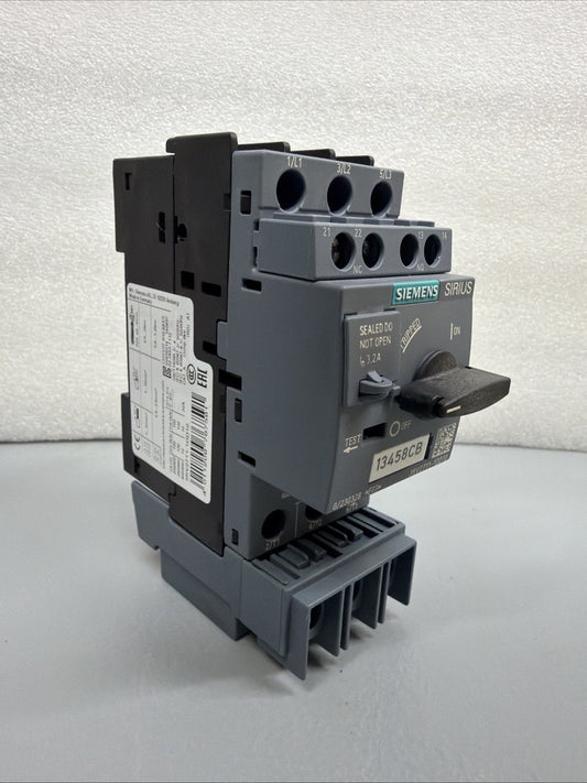 Siemens 3RV2711-1DD10 Motor Starter Protector Circuit Breaker New Open Box (133)