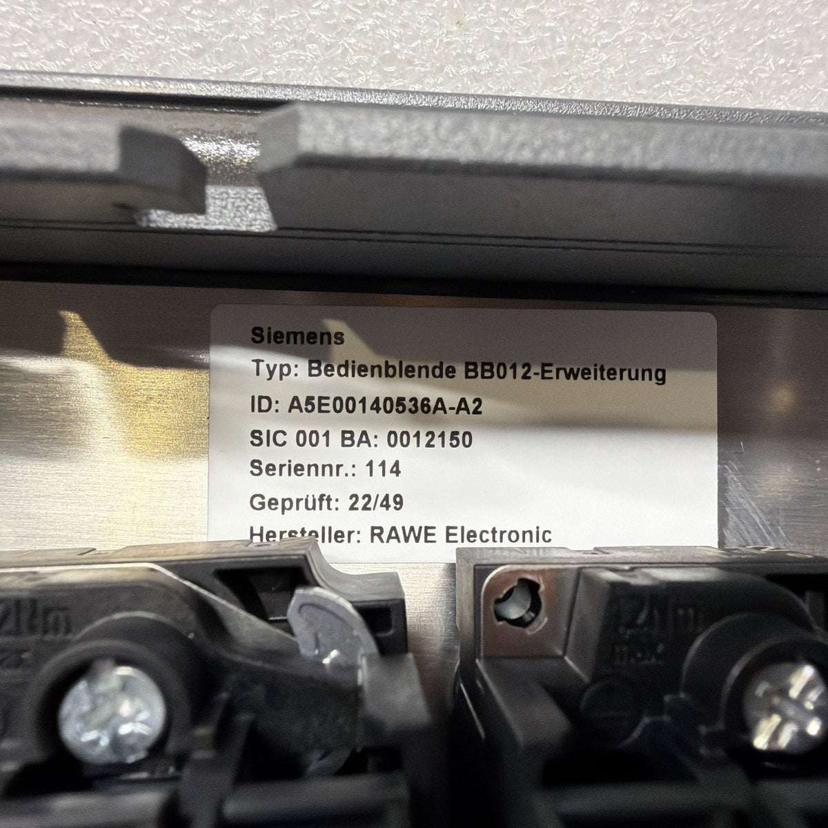 Siemens 6FC5247-0AA43-1AA0 SINUMERIK Panel w/ 6 Pushbuttons New Open Box(1.1.3b)