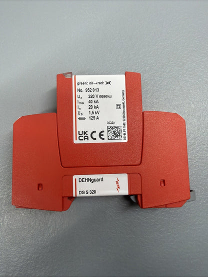 DEHNguard DG MOD 320  952 013 DG S 320 320V40  125 AMP NEW NO BOX (1.3.2)