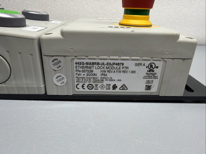 Allen Bradley 442G-MABRB-UL-E0JP4679 Ethernet Lock Module Open Box New (1.2.3B)