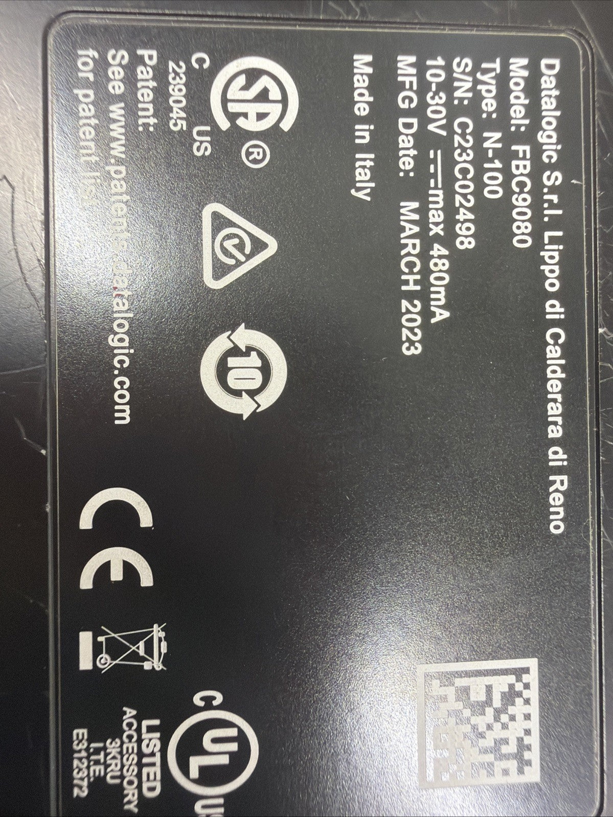 Datalogic FBC9080-N100 Fieldbus Converter PROFINET Gateway New Open Box (1.3.2)