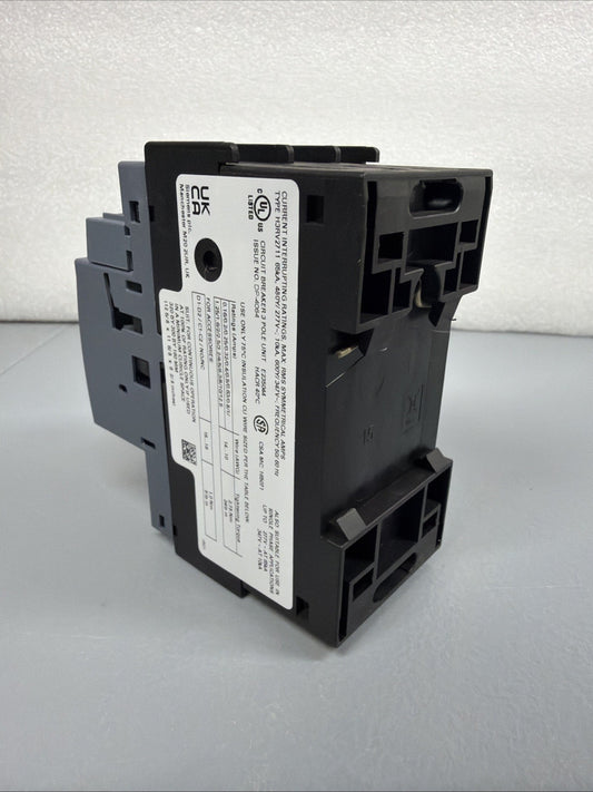 Siemens 3RV2711-1DD10 Motor Starter Protector Circuit Breaker New Open Box (141)