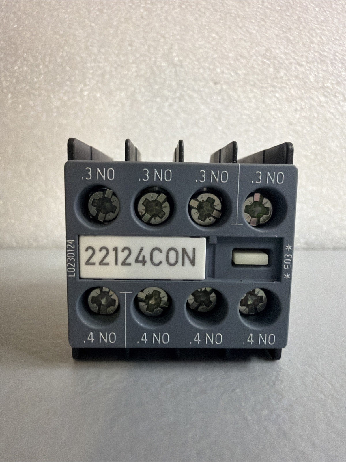 Siemens 3RH2911-1FA40 SIRIUS Auxiliary Contact Block 4NO New Open Box (1.4.2)