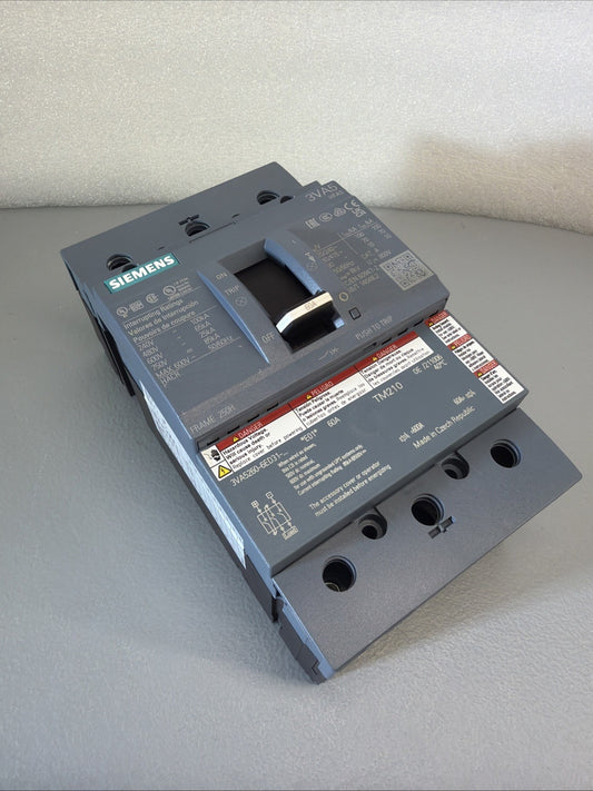 Siemens 3VA5260-6ED31-0AA0 Circuit Breaker 60A 800V New Open Box (1.3.1)
