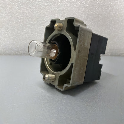 Telemecanique ZB2-BV6 Pilot Light Body BA9S 2.6W 380V w/ Bulb (1.4.2)