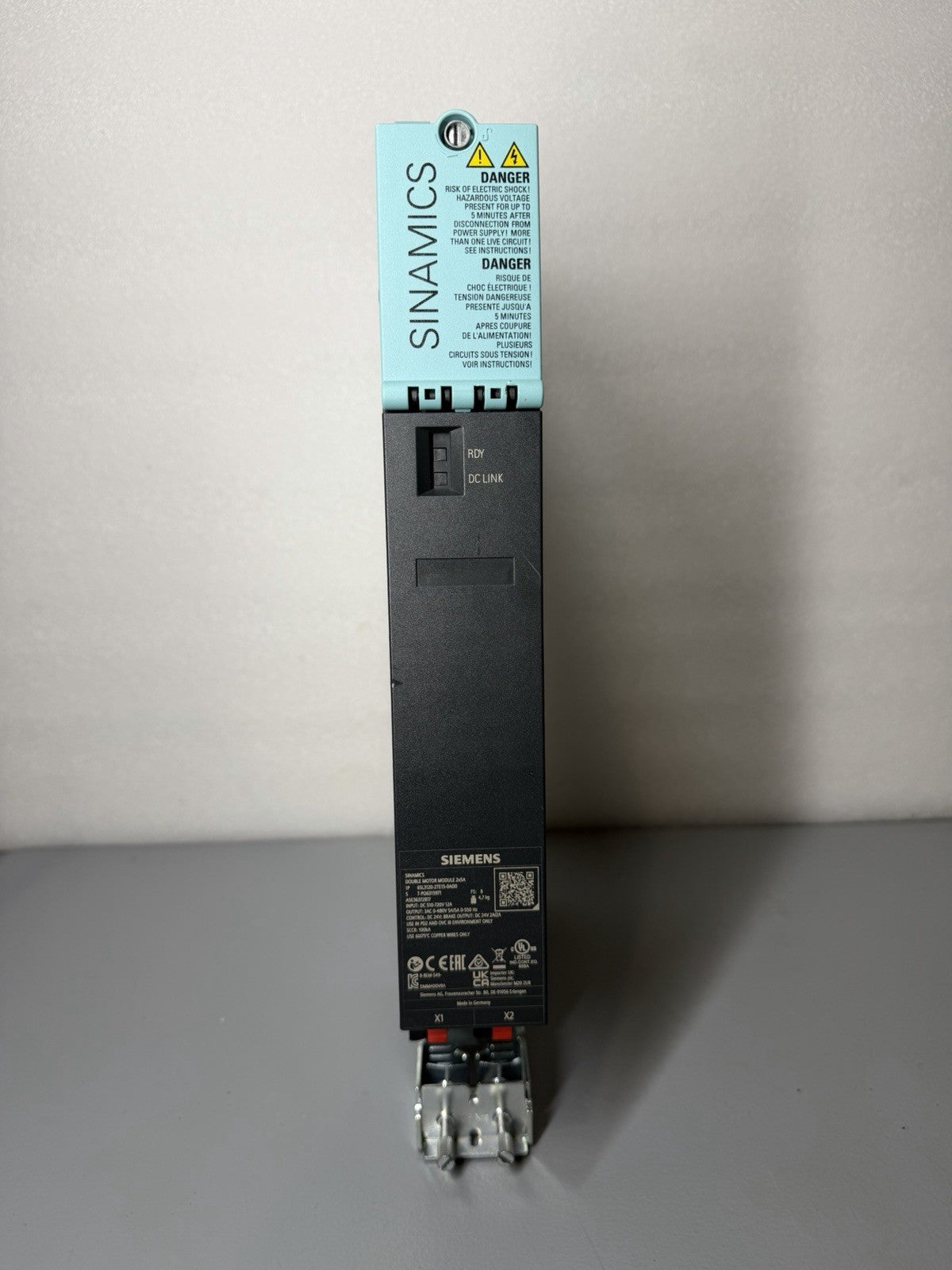 Siemens 6SL3120-2TE15-0AD0 SINAMICS S120 Double Motor Module New Open Box (144b)