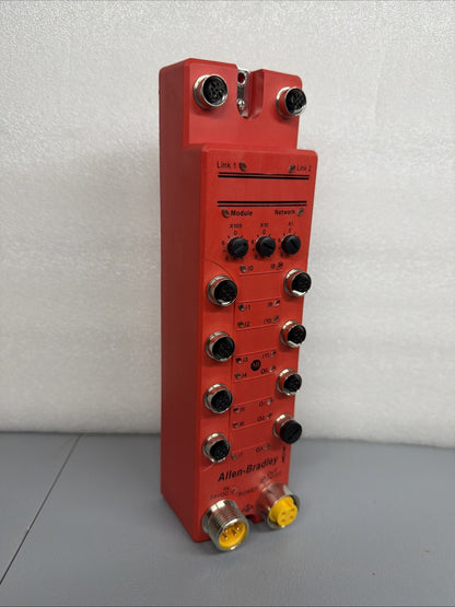 Allen-Bradley 1732ES-IB12XOB4 ArmorBlock Guard I/O Safety Module Open Box(1.2.3)