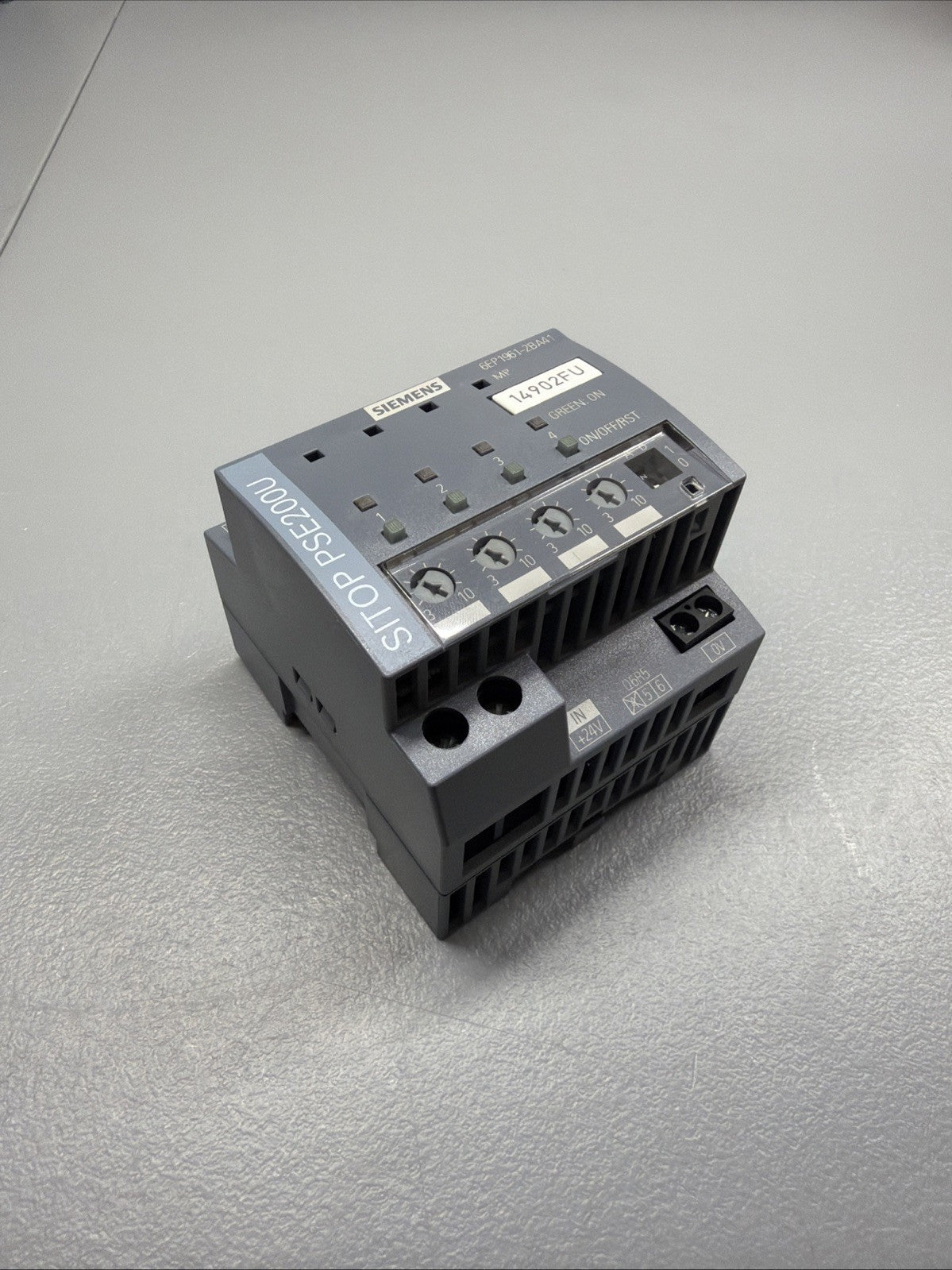 Siemens 6EP1961-2BA41 SITOP PSE200U 10A 4-Channel Selectivity Module OpenBox/133