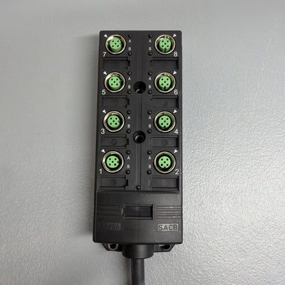 Phoenix Contact 1517178 SACB-8/8-L M12 8-Port Distribution Box Cut Cable (1.4.3)