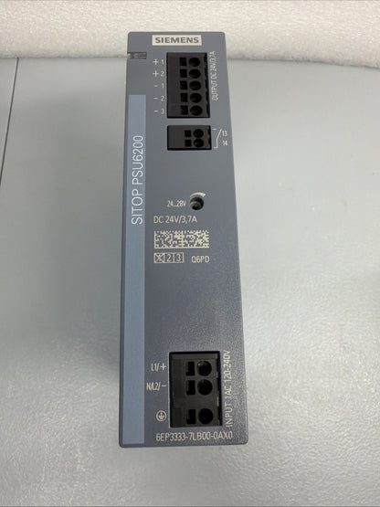 Siemens 6EP3333-7LB00-0AX0 SITOP Power Supply Module New Open Box - Each (131)