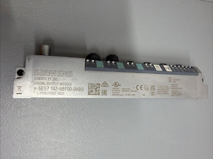 Siemens 6ES7142-6BF00-0AB0 ET200eco PN Digital Output Module New Open Box 1.4.2
