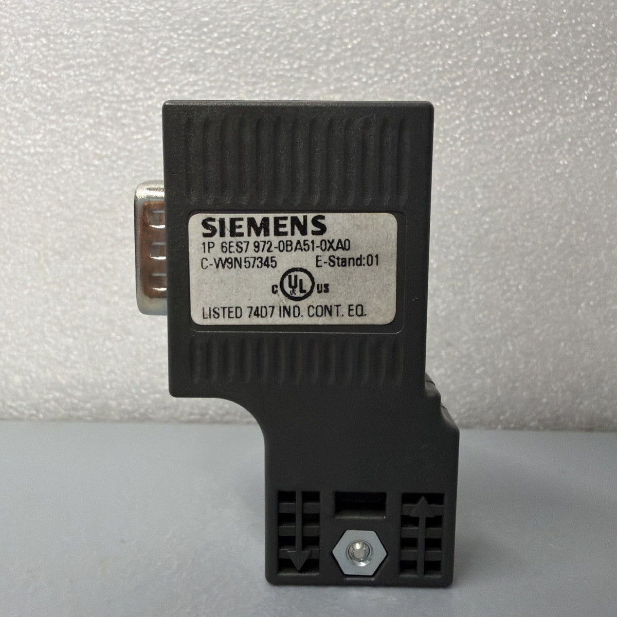 Siemens 6ES7972-0BA51-0XA0 PROFIBUS DP RS485 Bus Connector New Op.Box (1.4.2 B)