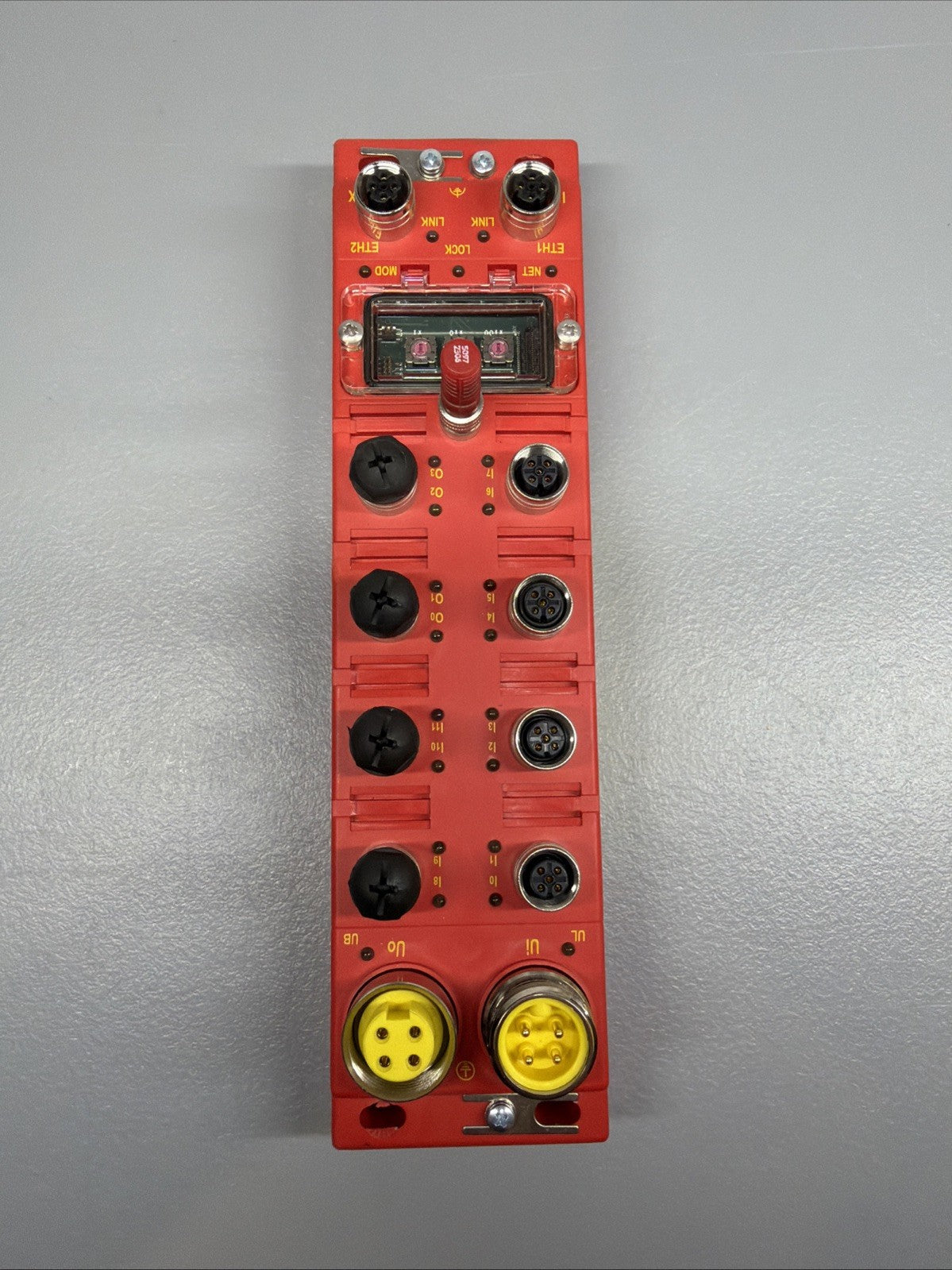 Molex TCDEC-8B4P-DYU-G8 Industrial I/O Distribution Module New Open Box  (1.2.1)