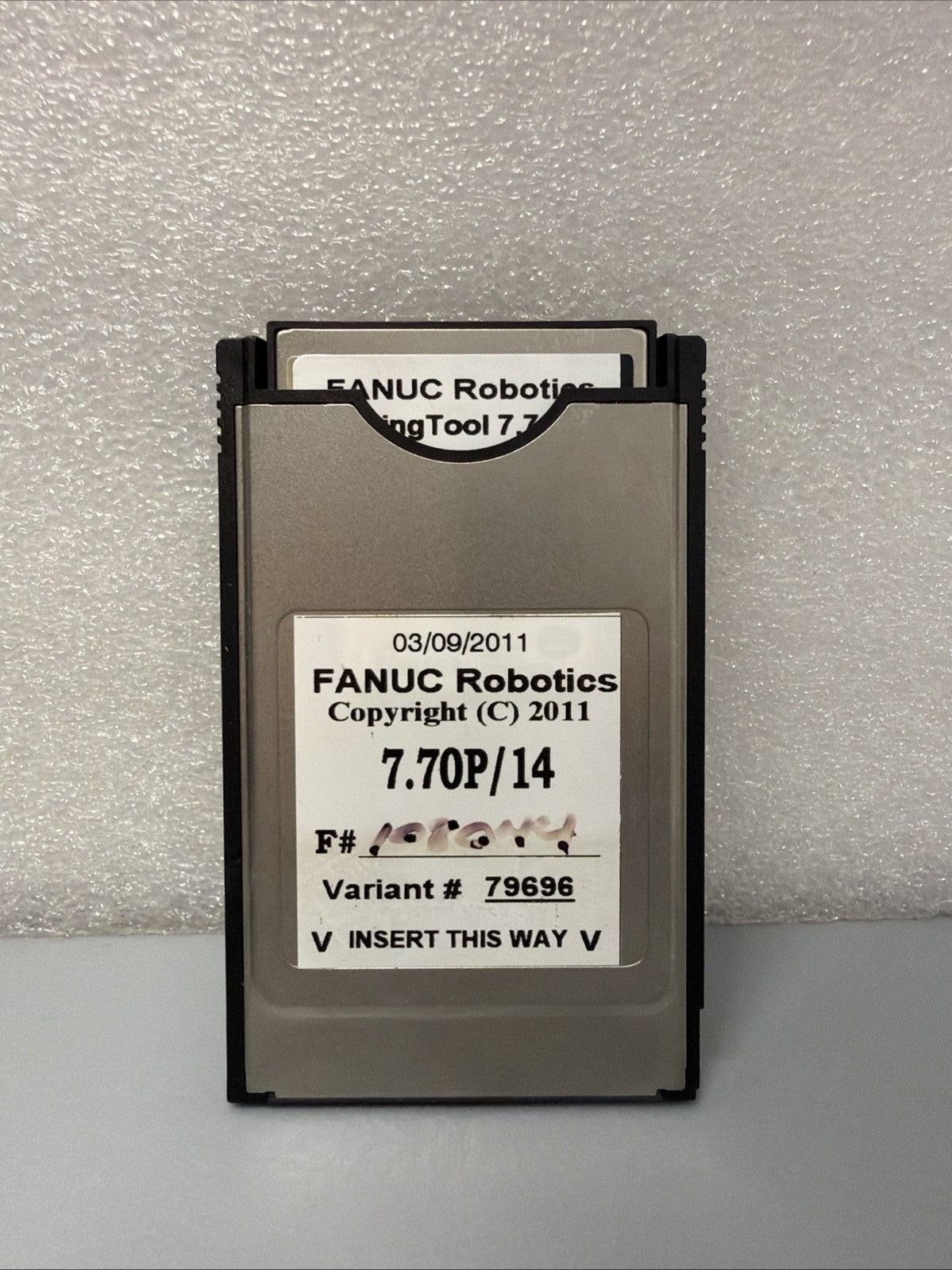 FANUC HandlingTool 7.70P/14 Variant 79696 Software Card w/ PCMCIA Adapter  1.4.2