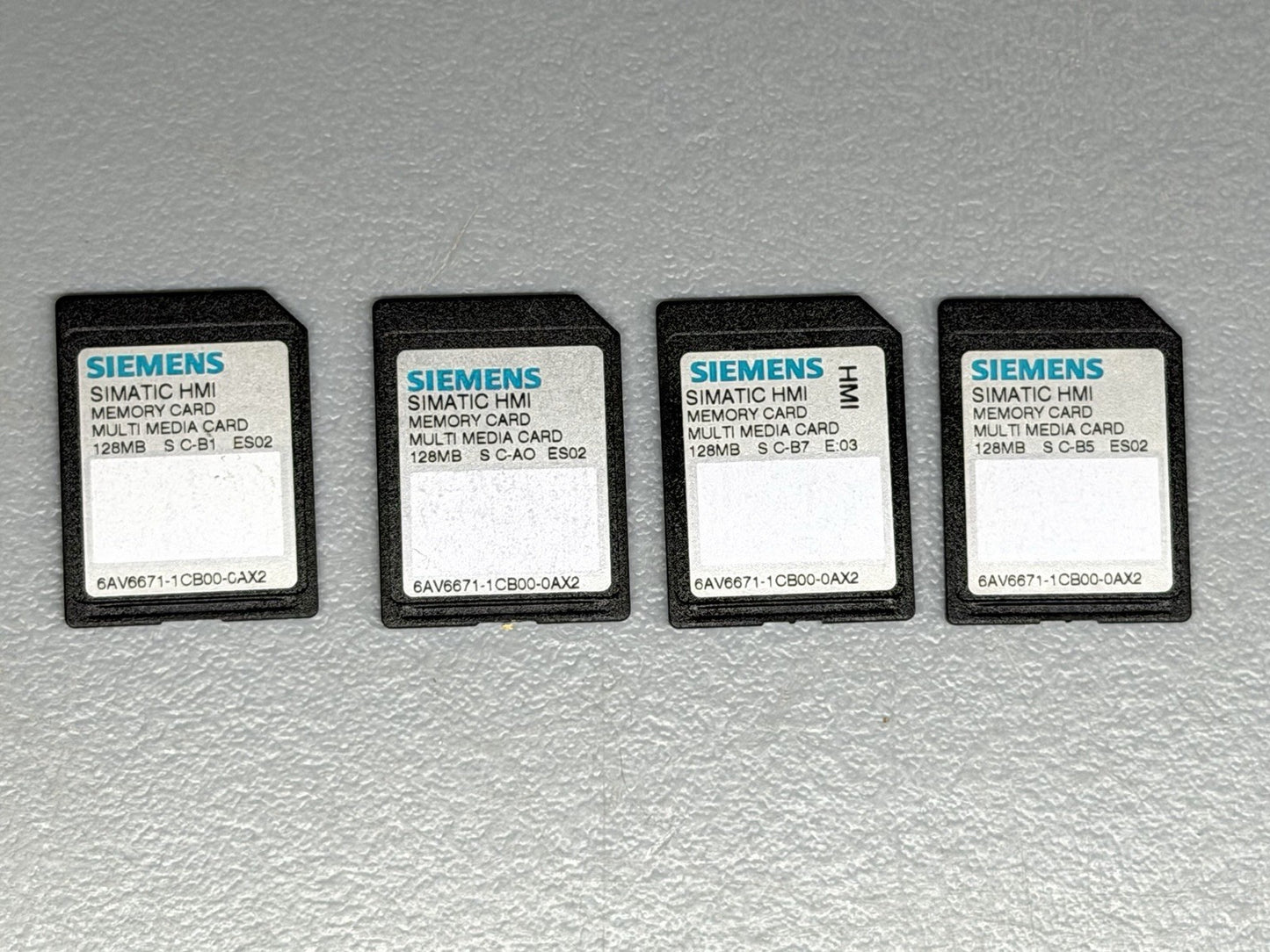 Siemens 6AV6671-1CB00-0AX2 SIMATIC HMI 128MB MMC Memory Card Open BoxEach(1.3.2)