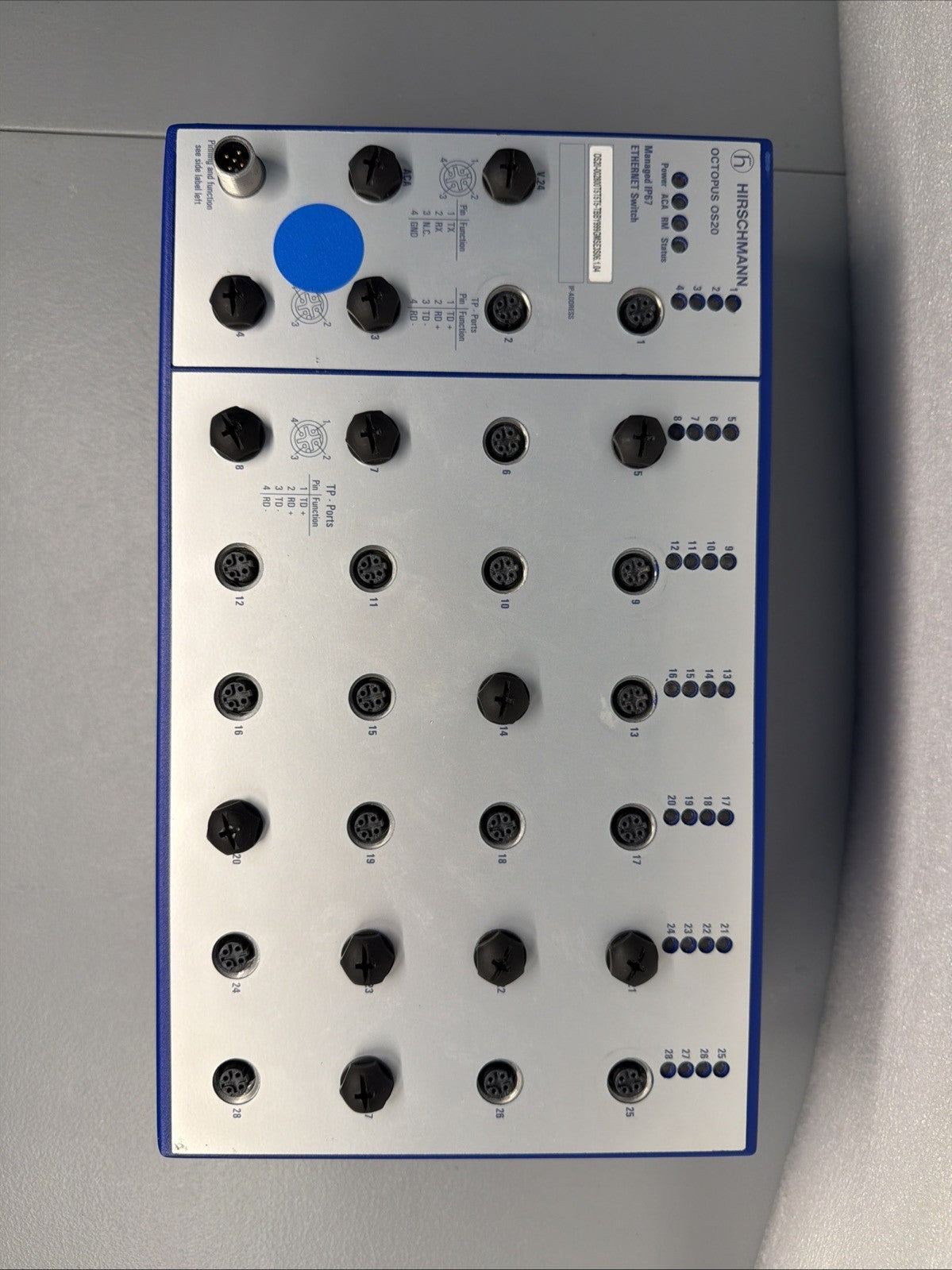 HIRSCHMANN Octopus 28 Port Ethernet Switch OS20-002800T5T5T5-TBBY999GMSE3S (134)