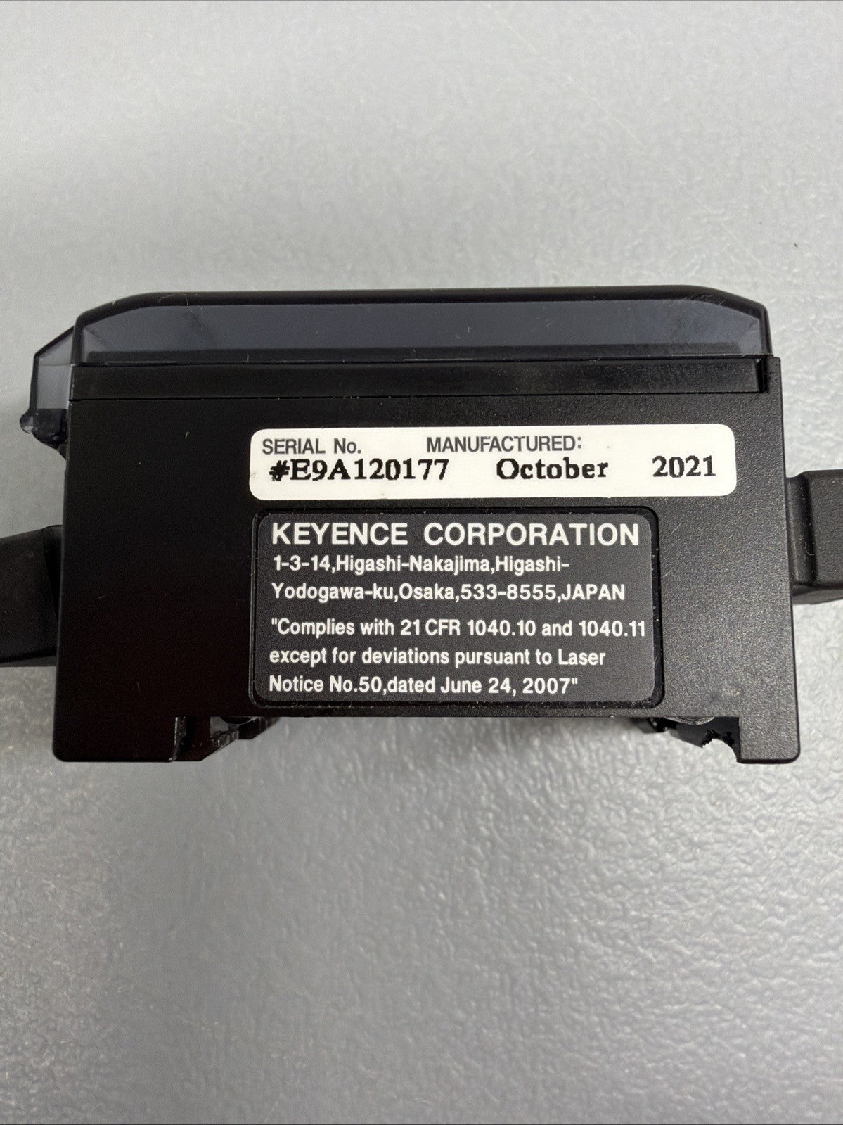 Keyence FT-50AWP Infrared Temperature Sensor 24VDC 1.6W OPEN BOX (1.2.2)